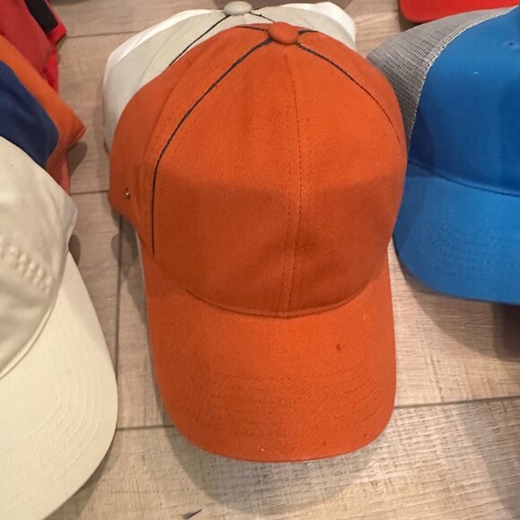 LOT OF 44 NEW BLANK HATS AND VISORS FOR EMBROIDERY VARIETY - Picture 7 of 14